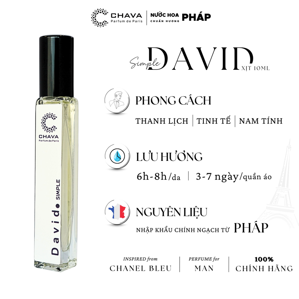 COMBO QUÀ TẶNG] 2 SON SÁP LÌ ROSY SWEETLOVE + 1 NƯỚC HOA SIMPLE 10ML - CHAVA