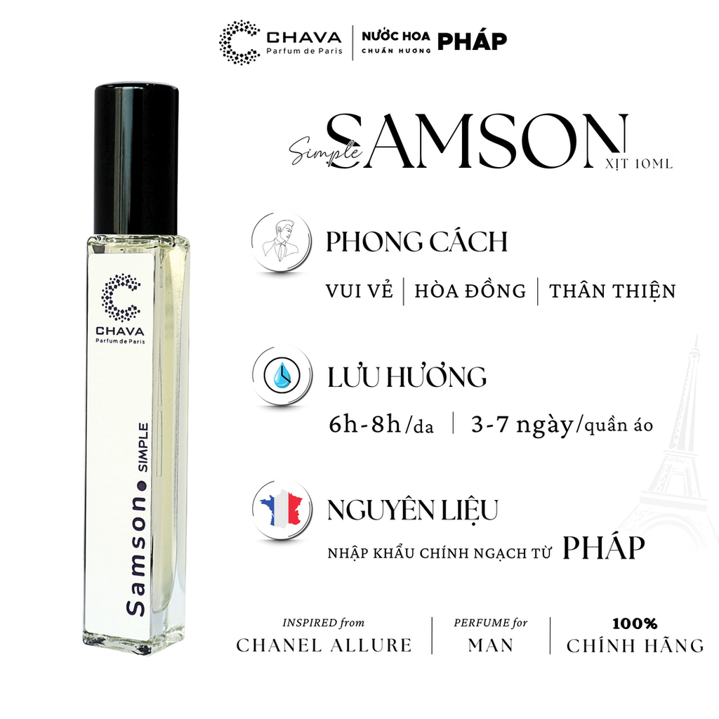 COMBO QUÀ TẶNG] 2 SON SÁP LÌ ROSY SWEETLOVE + 1 NƯỚC HOA SIMPLE 10ML - CHAVA