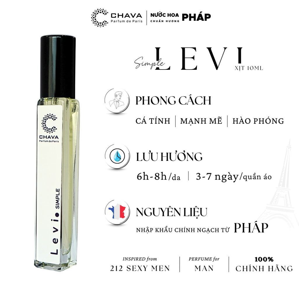 COMBO QUÀ TẶNG] 2 SON SÁP LÌ ROSY SWEETLOVE + 1 NƯỚC HOA SIMPLE 10ML - CHAVA