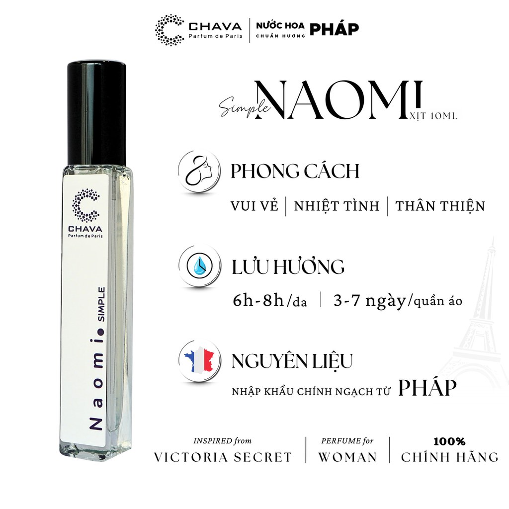COMBO QUÀ TẶNG] 2 SON SÁP LÌ ROSY SWEETLOVE + 1 NƯỚC HOA SIMPLE 10ML - CHAVA