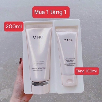 SỮA RỬA MẶT OHUI CLEANSING FOAM 200ML+100ML - OHUI