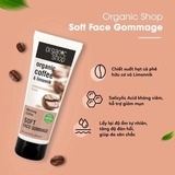 TẨY DA CHẾT MẶT ORGANIC SHOP CÀ PHÊ 75ML