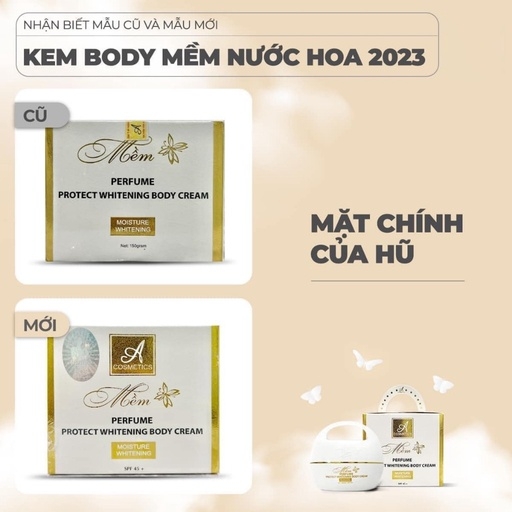 KEM BODY MỀM A COSMETICS MẪU MỚI NHẤT NẮP CÓ QUAI - BE YOURSELF