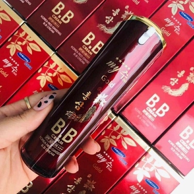 KEM NỀN BB CREAM HỒNG SÂM ĐỎ MY GOLD HÀN QUỐC CHE KHUYẾT ĐIỂM, CHỐNG NẮNG AD387