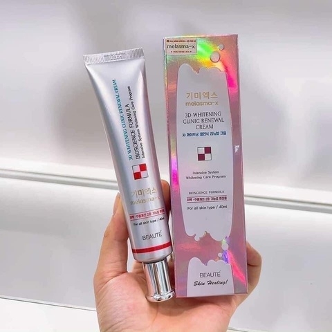 KEM NÁM 3D GIẢM THÂM NÁM TÀN NHANG MELASMA-X 3D WHITE CREAM AD416