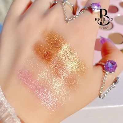 PHẤN MẮT 23 Ô KÈM PHẤN MÁ ERSHIQI 4461 TONE TÂY BLINGBLING B1188 - BELL22 STORE