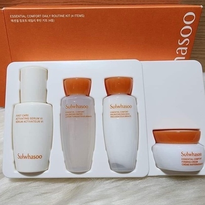 ET DƯỠNG DA CHỐNG LÃO HÓA, TÁI TẠO BỔ SUNG COLLAGEN SULWHASOO MINI 4 SẢN PHẨM AD435