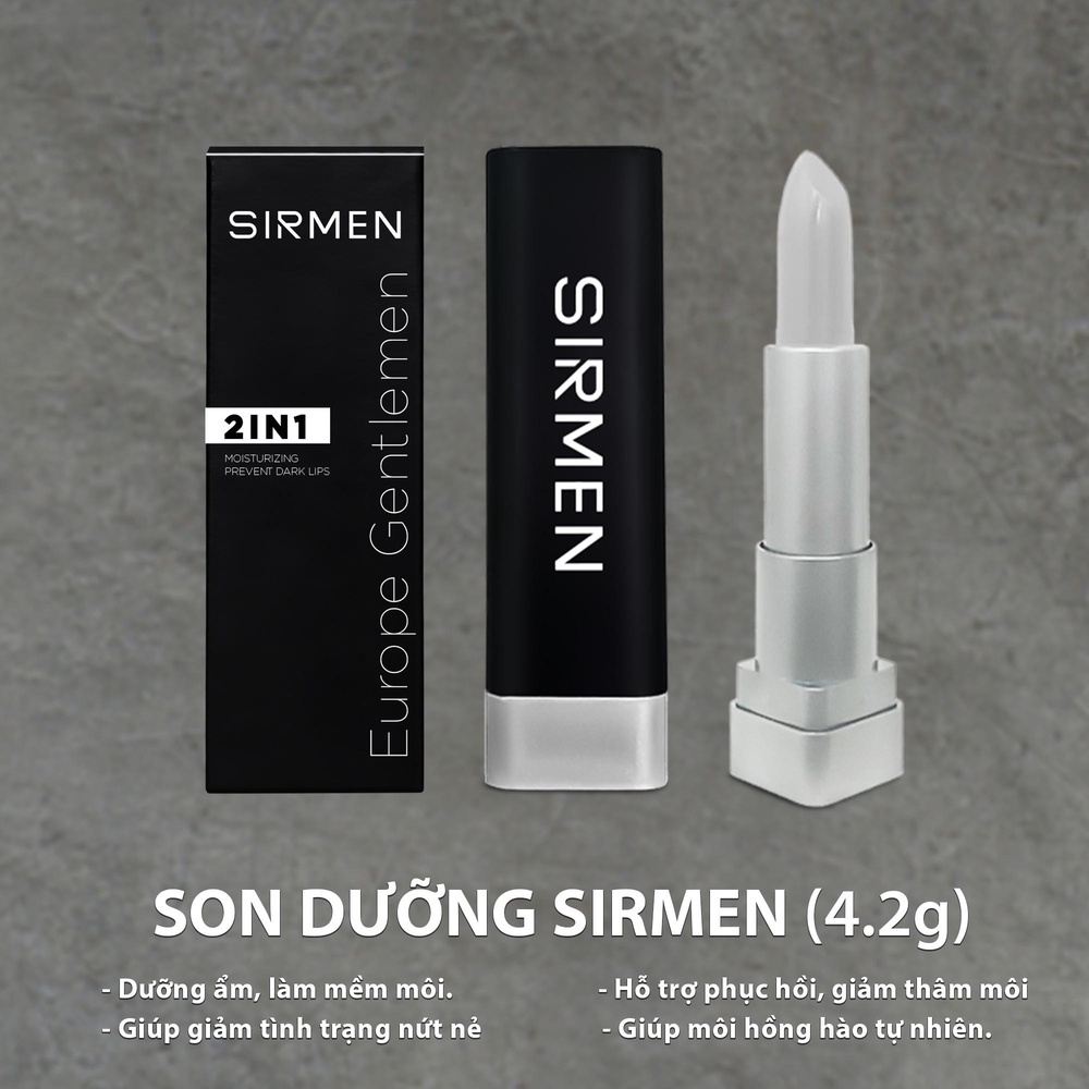 GIFTBOX COMBO 6 PARIS EIFFEL NƯỚC HOA NAM - SỮA TẮM - DẦU GỘI - DUNG DỊCH VỆ SINH - SỮA RỬA MẶT - SON DƯỠNG SIRMEN