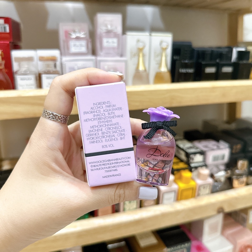 NƯỚC HOA MINI DOLCE GABBANA DOLCE PEONY EDP 5ML - NOEM