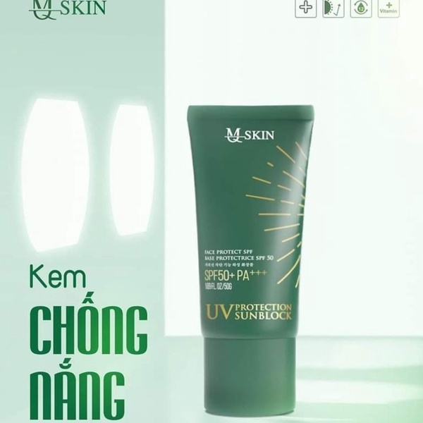 KEM CHỐNG NẮNG MQ SKIN SPF50+PA+++ UV