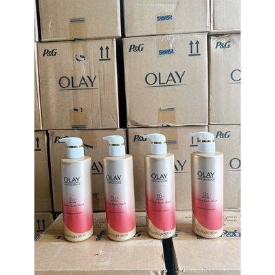 SỮA TẮM OLAY B3+ SIÊU DƯỠNG TRẮNG DA, CẤP ẨM VÀ ĐÀN HỒI CHO DA 500ML - GDN