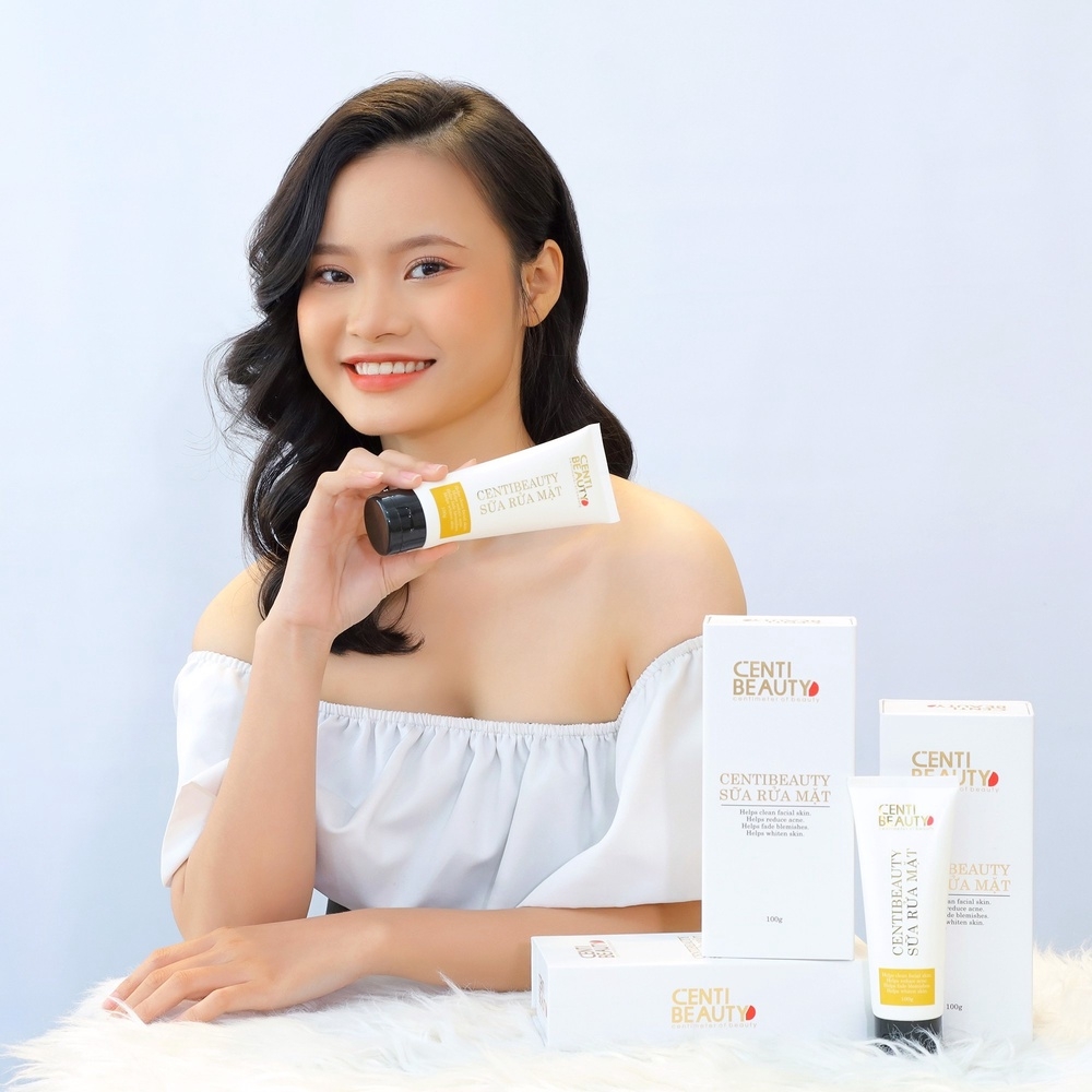 SỮA RỬA MẶT LÀM SẠCH DA DỊU NHẸ VÀ CÂN BẰNG ĐỘ ẨM CENTIBEAUTY