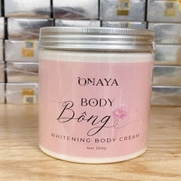 KEM BODY BÔNG ONAYA 250G DƯỠNG TRẮNG MỊN - SU