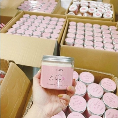 KEM BODY BÔNG ONAYA 250G DƯỠNG TRẮNG MỊN - SU