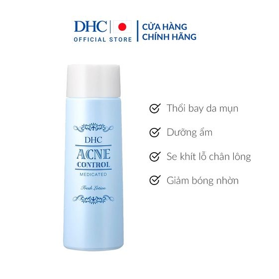 NƯỚC HOA HỒNG NGĂN NGỪA MỤN ACNE CONTROL FRESH LOTION - DHC