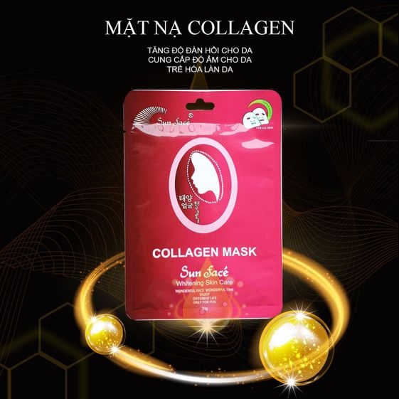 MẶT NẠ DƯỠNG DA COLLAGEN - SUNFACE