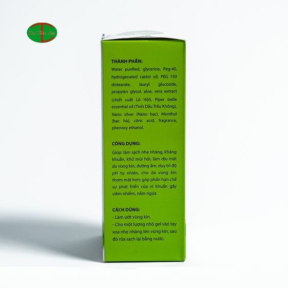 THÙNG] GEL VỆ SINH PHỤ NỮ - DẠ THẢO LIÊN - 10 CHAI/THÙNG