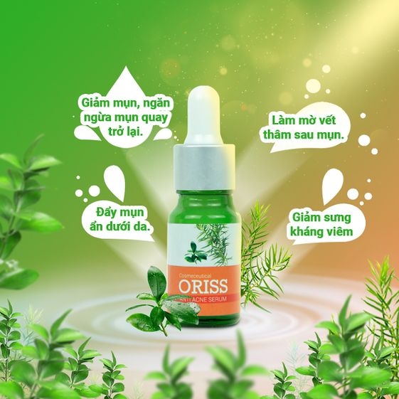 SERUM NGỪA MỤN LÀM MỜ THÂM MỤN ORISS 10G