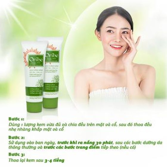 KEM CHỐNG NẮNG ORIBE SPF50+ PA+++ 30G