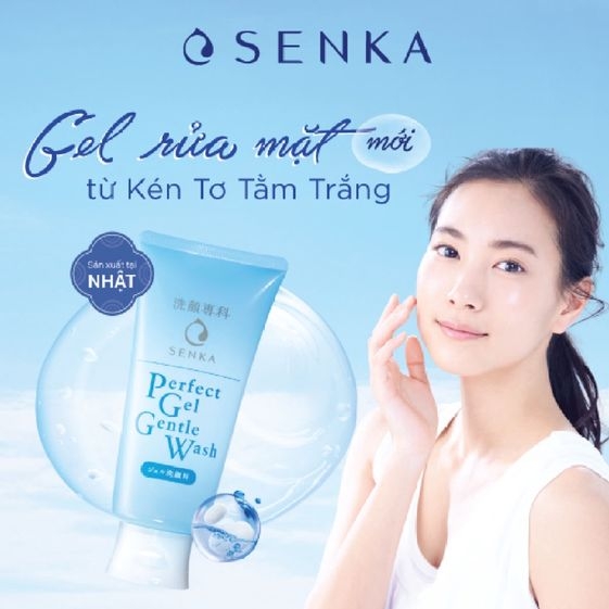 GEL RỬA MẶT DỊU NHẸ GENTLE WASH 100G - SENKA