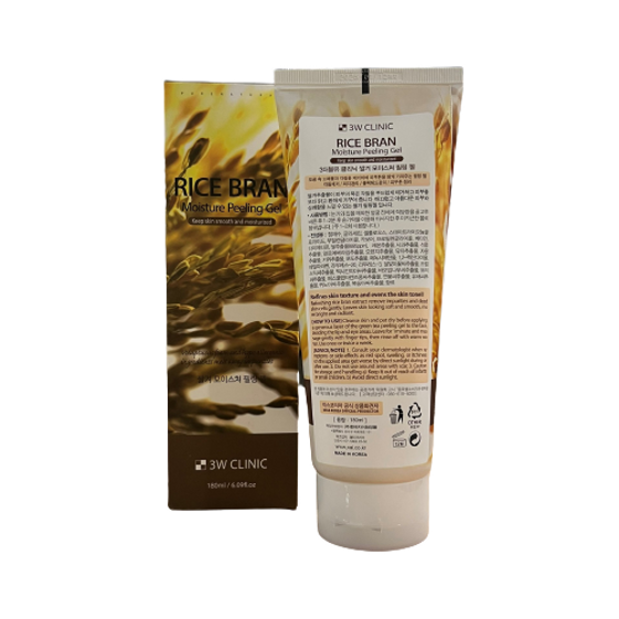 GEL TẨY TẾ BÀO CHẾT CHIẾT XUẤT GẠO 180ML - 3W CLINIC