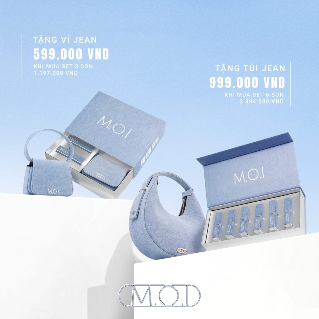Son lì Love M.O.I THE NEW ICONIC MOI Cosmetics 3g