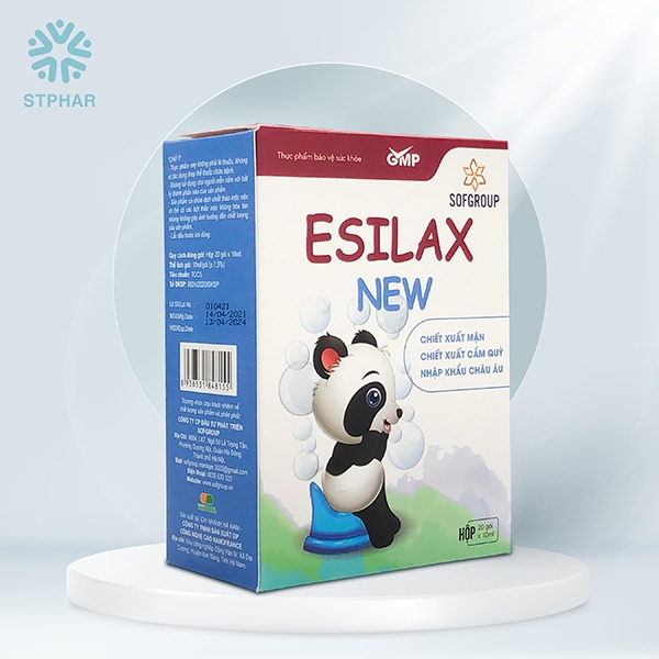 Thực phẩm hỗ trợ tiêu hóa gói Esilax New  Thương hiệu: STPhar 