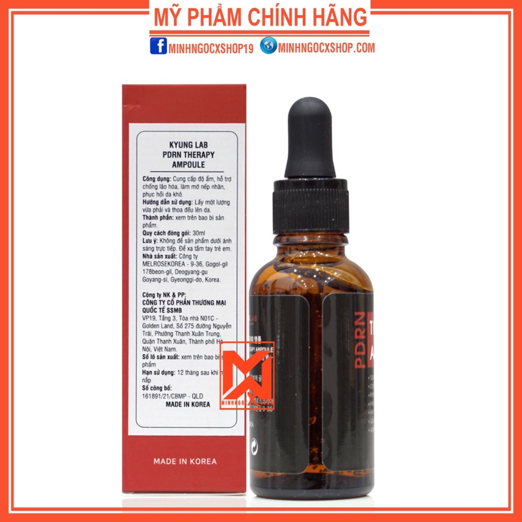 Kyung lab - Serum PDRN tế bào gốc phục hồi