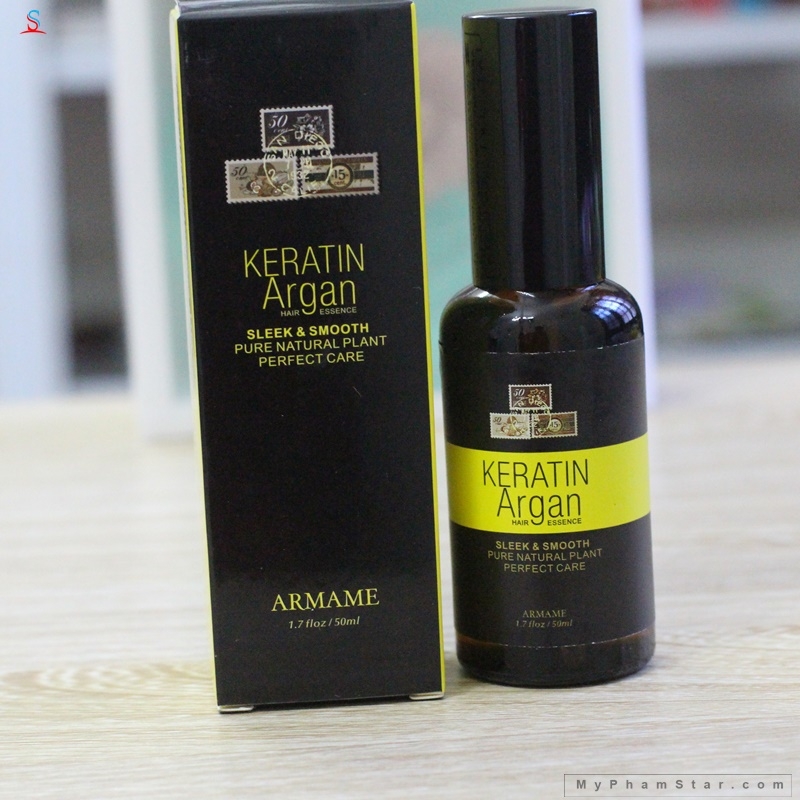Tinh dầu dưỡng tóc Keratin /Collagen Argan - Armame-Ý