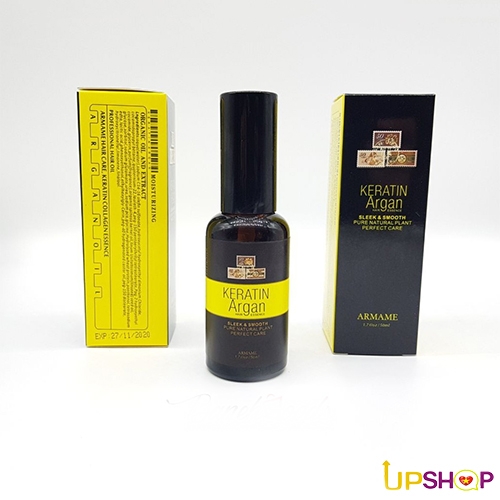Tinh dầu dưỡng tóc Keratin /Collagen Argan - Armame-Ý