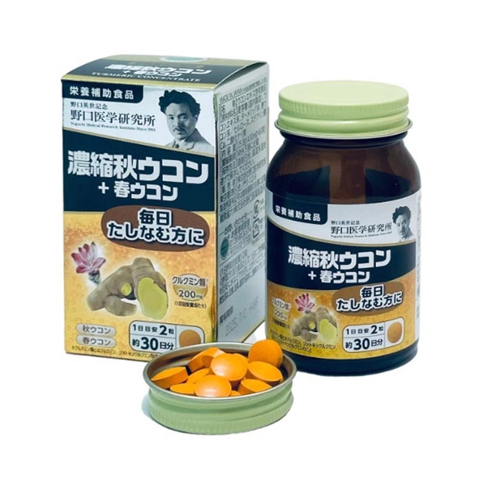 Viên nghệ vàng hỗ trợ gan 𝗡𝗼𝗴𝘂𝗰𝗵𝗶 𝗔𝗸𝗶 𝗠𝗲𝗶𝗷𝗶 𝗨𝗸𝗼𝗻 Nhật Bản 60 viên