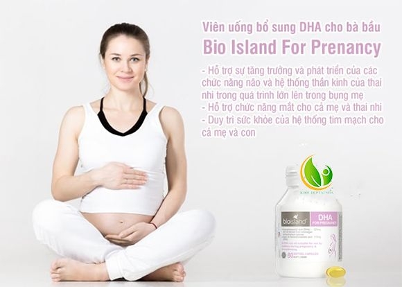 Bioisland dha cho bà bầu -Úc-60 viên
