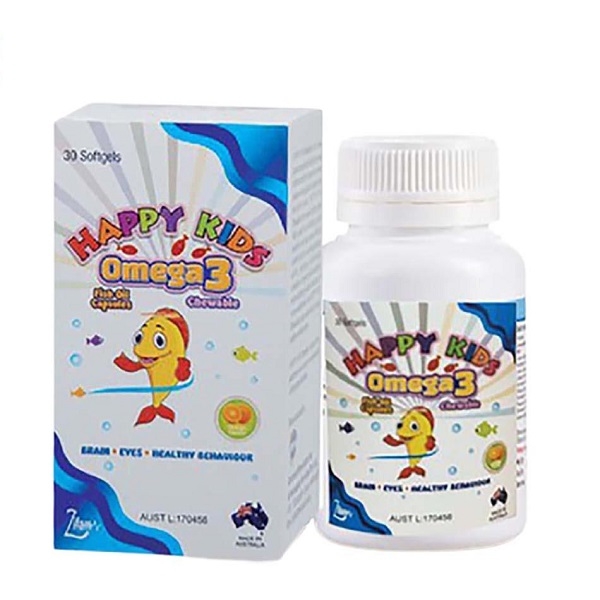 VIÊN UỐNG HỖ TRỢ SÁNG MẮT- NÂNG CAO THỂ TRẠNG CHO TRẺ HAPPY KIDS