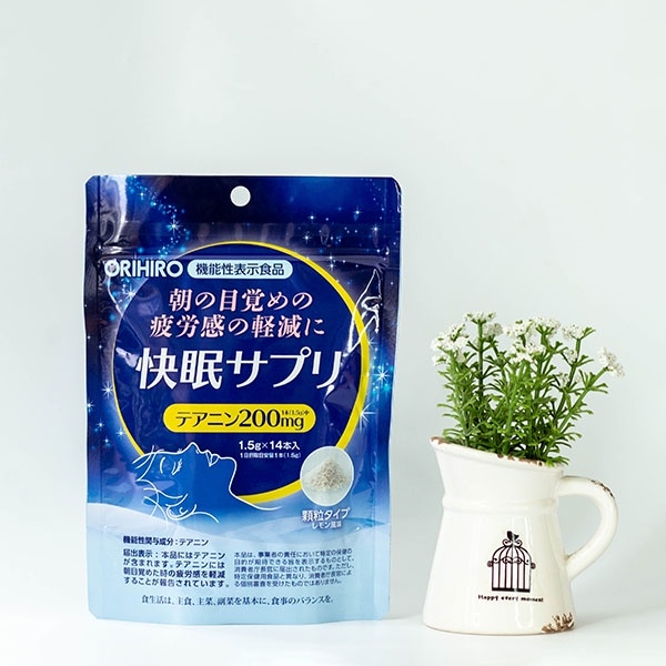 Bột uống hỗ trợ ngủ ngon Orihiro Good Sleep 14 gói