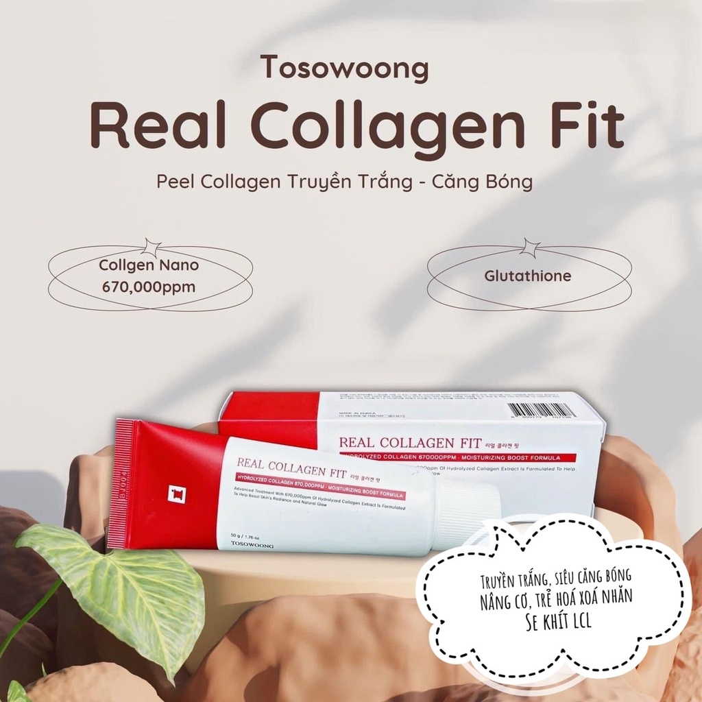 Peel da mặt collagen fit Hàn Quốc 50ml-hàn