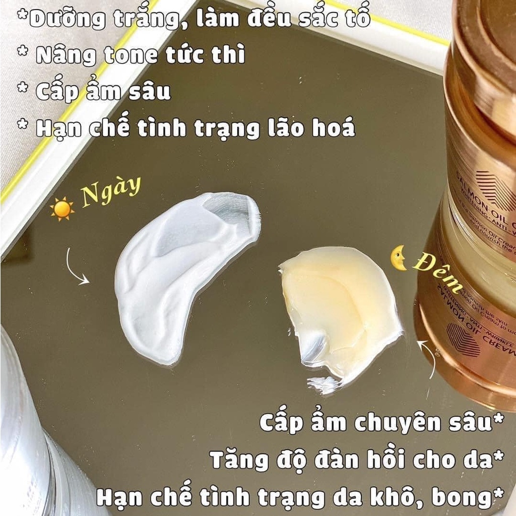 Kem dưỡng cá hồi Salmon Oil Cream-hàn