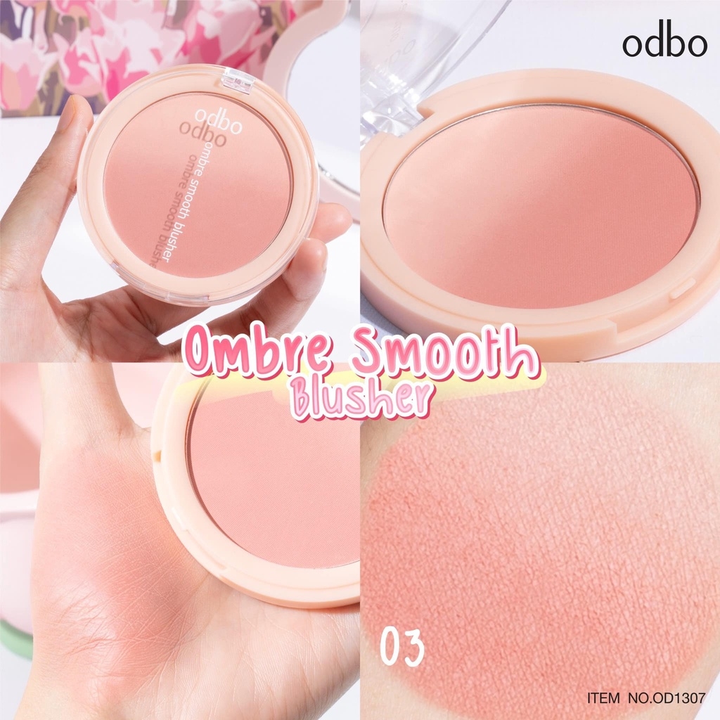 Phấn má odbo Ombre Smooth Blusher