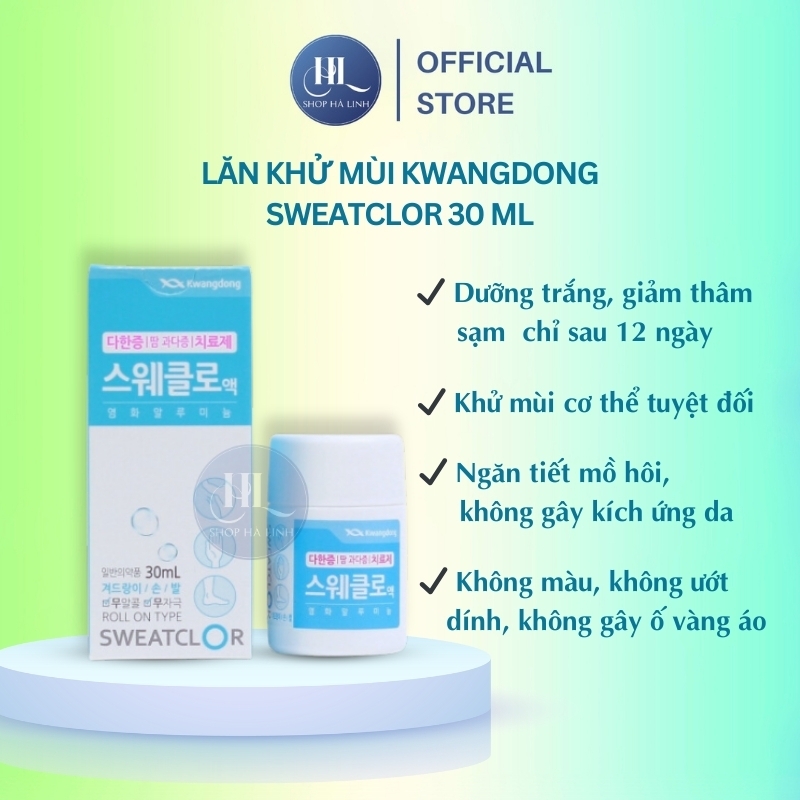 Lăn khử mùi Kwangdong Hàn Quốc 30ml