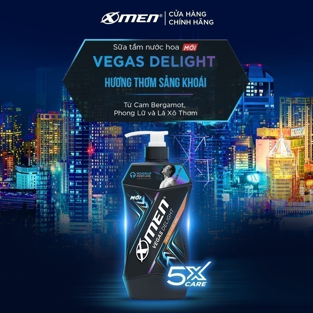 Sữa tắm Xmen Amazon Hunt/Vegas Delight 630g