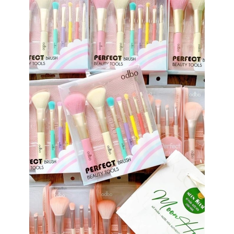 Bộ Cọ 7 Cây Odbo Perfect Brush Beauty Tools-thái