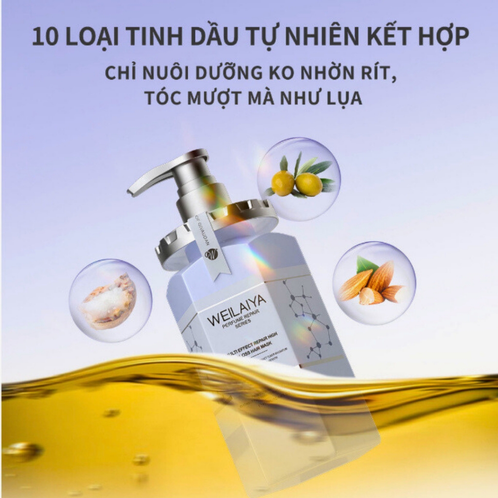 Hấp phục hồi tóc đa tầng Weilaiya-HỒNG KÔNG