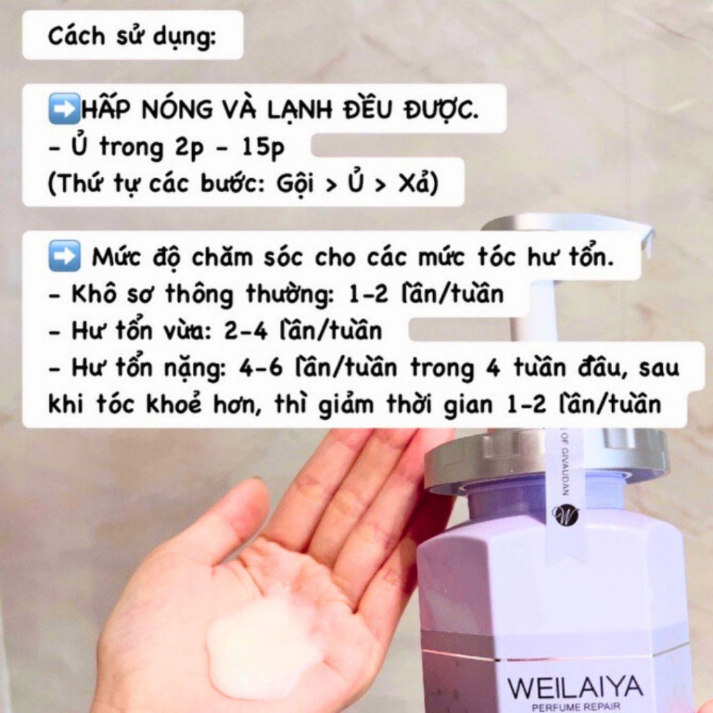 Hấp phục hồi tóc đa tầng Weilaiya-HỒNG KÔNG