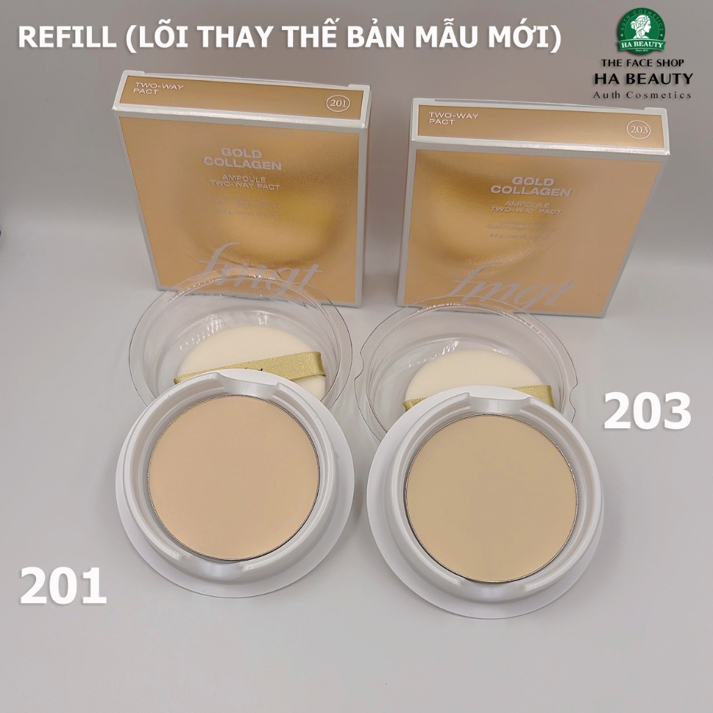 Phấn phủ Collagen Thefaceshop-hàn