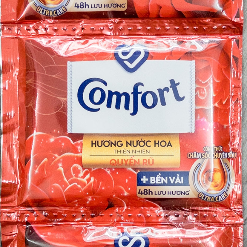 Dây 10 Gói Comfort Nước Xả Vải Nước Hoa Thiên Nhiên Gói 20ml