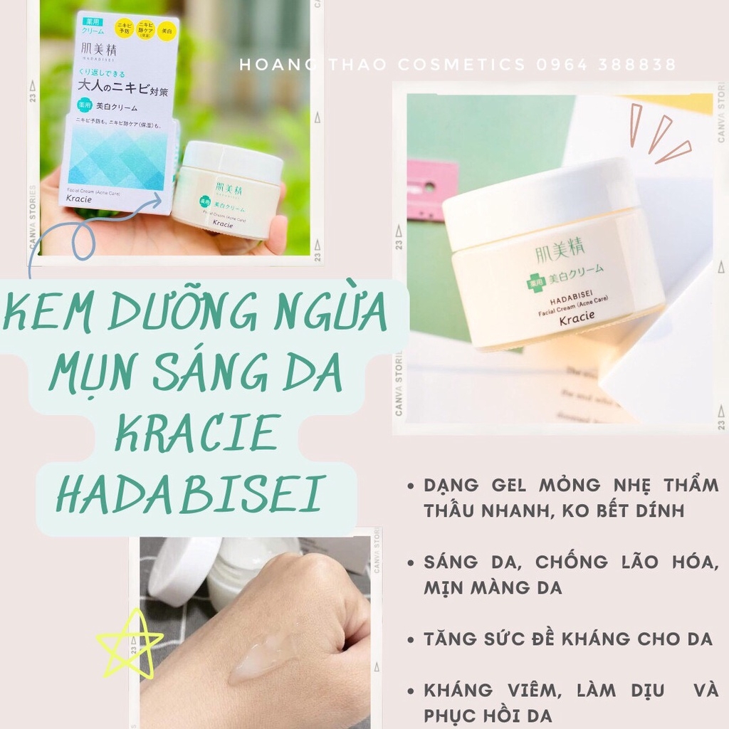 Kem dưỡng da trị mụn Kracie Nhật-nhật