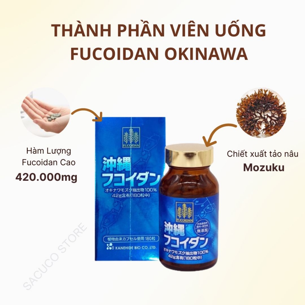 Viên Uống Okinawa Fucoidan Của Nhật