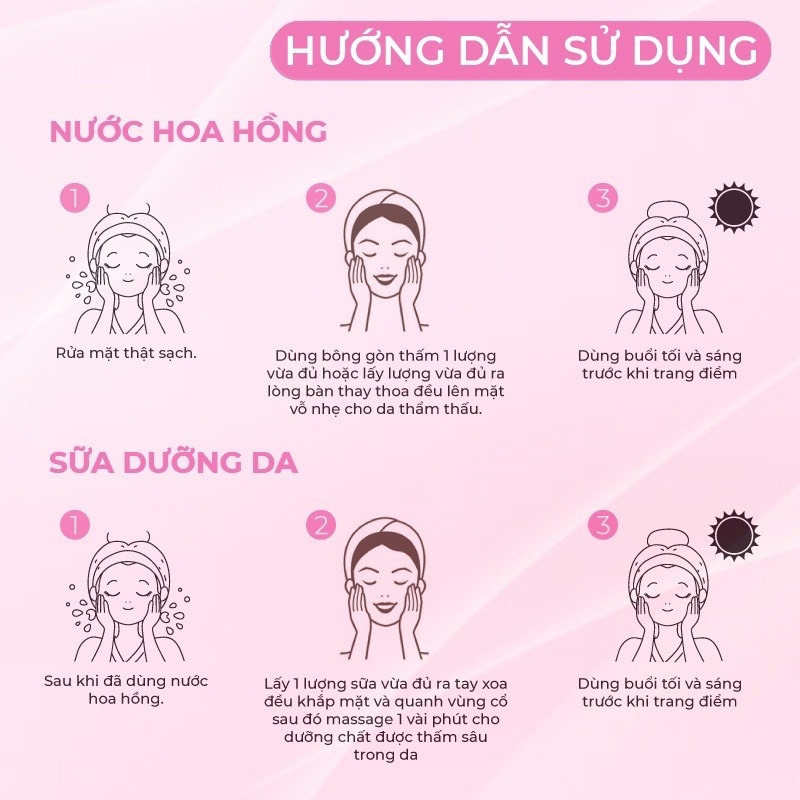 Bộ Dưỡng Da Collagen 3W Clinic -đỏ-hàn