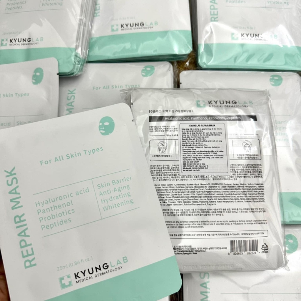 Kyung Lab - 10 MIẾNG MẶT NẠ REPAIR-hàn