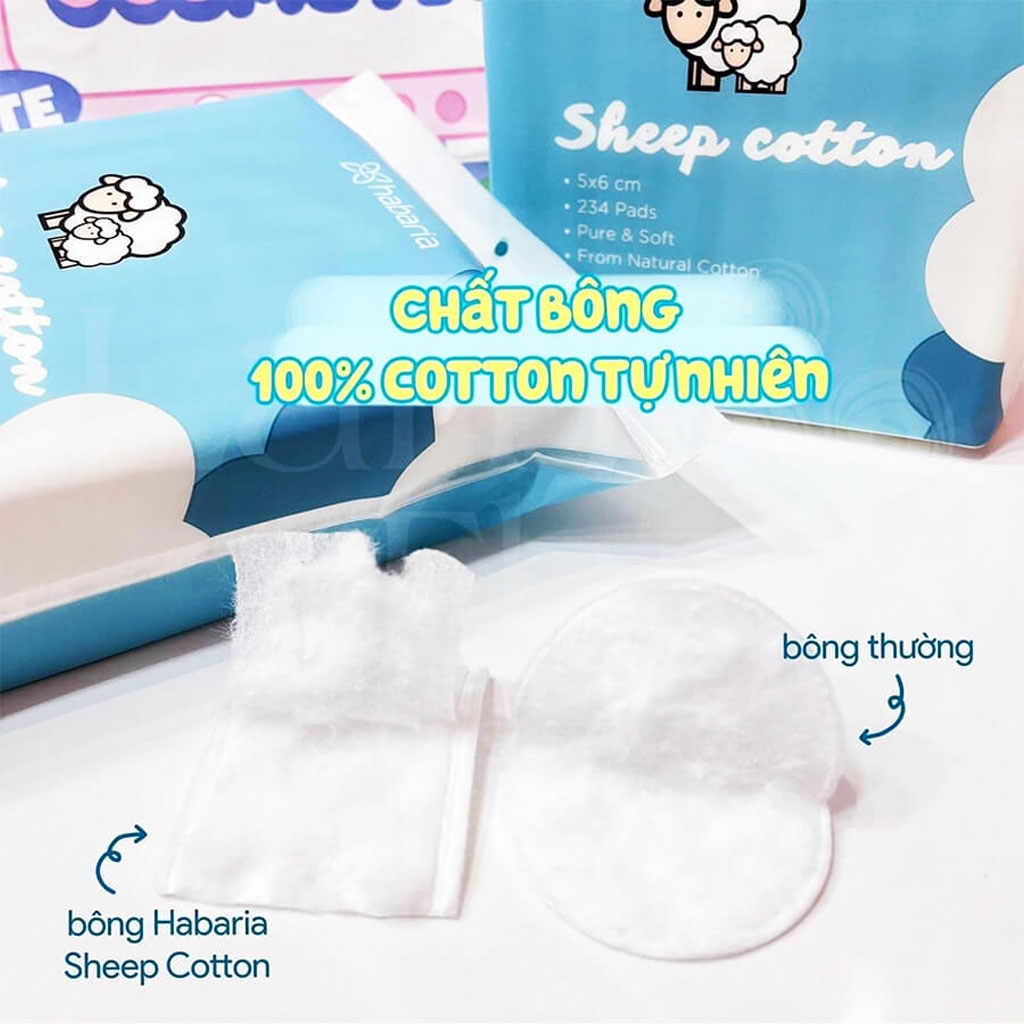 Bông tẩy trang Habaria-TQ