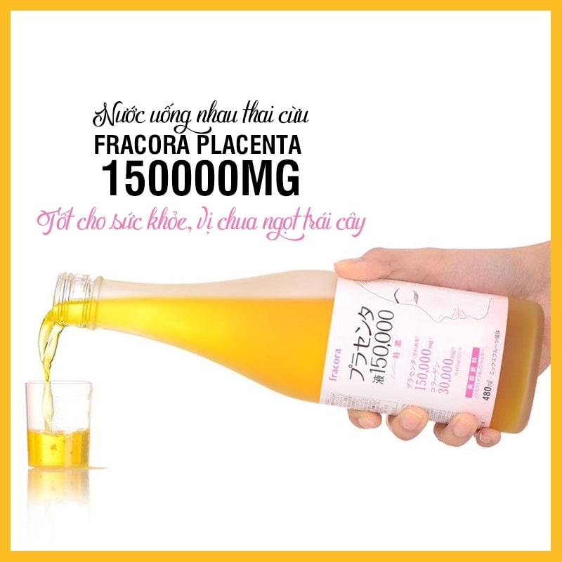 Nước Uống Nhau Thai Cừu FRACORA PLACENTA Nhật Bản